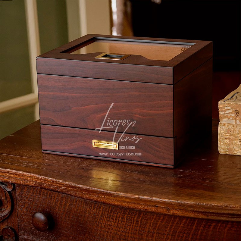Caja humidor para puros - Estuche para puros de 35 a 60 Caja humidor para puros - Estuche para puros de 35 a 60