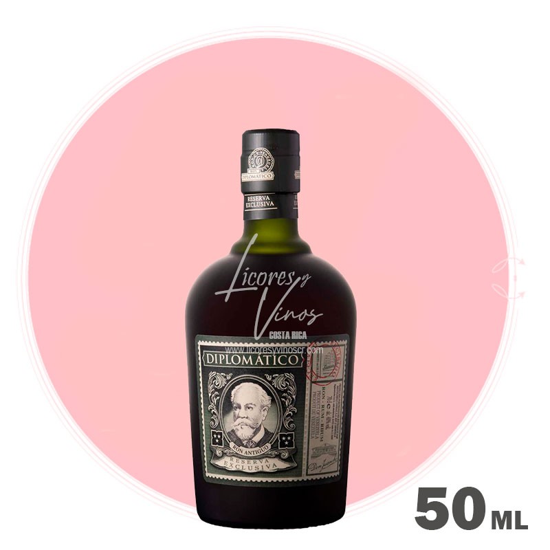 Ron Diplomatico Reserva Exclusiva 50 ml - Licores Miniatura Ron Diplomatico Reserva Exclusiva 50 ml - Licores Miniatura